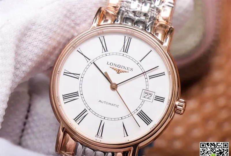 Longines Presence L4.921.1.11.7 RM Factory 1:1 Best Edition Replica Watch Stainless Steel Bezel